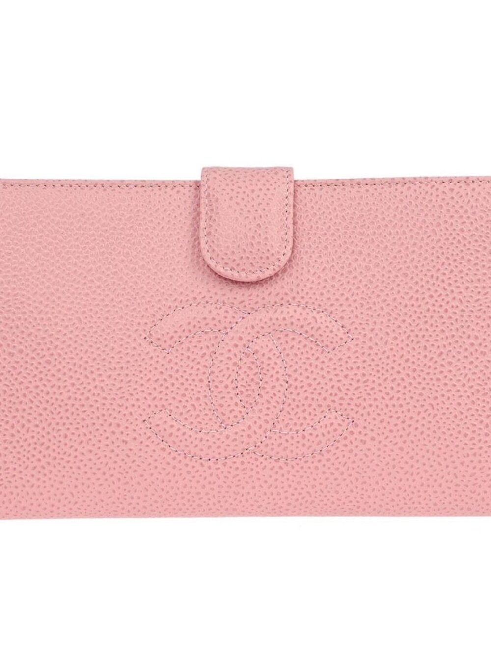 Chanel Pink Calfskin Bifold Wallet 177930 - Picture 1 of 15